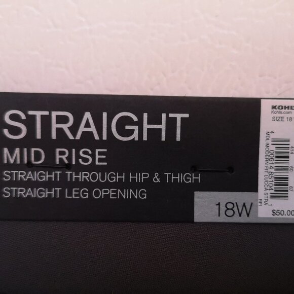 NWT Apt. 9 Ladies (The Torie) Straight Leg Dress Pants - Picture 7 of 9